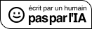 badge 'no AI' : 'écrit par un humain, pas une IA'